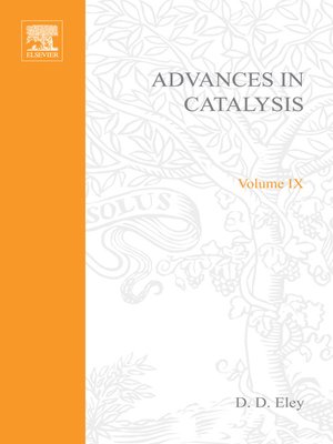 cover image of Advances in Catalysis